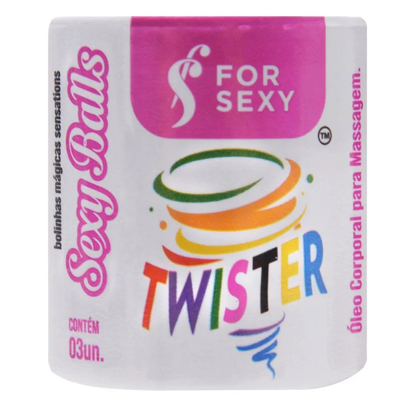 Twister Sexy Balls Bolinha Anal 03 Unidades For Sexy
