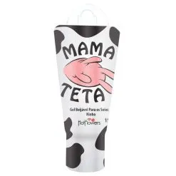 Mama Teta Gel Beijável Seios 15G Hot Flowers